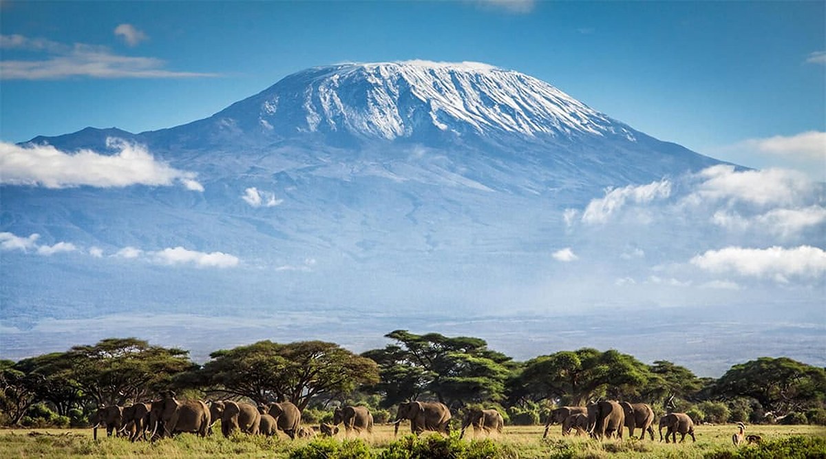 Kilimanjaro has a fire season. The business around it still sells September as if it does not.