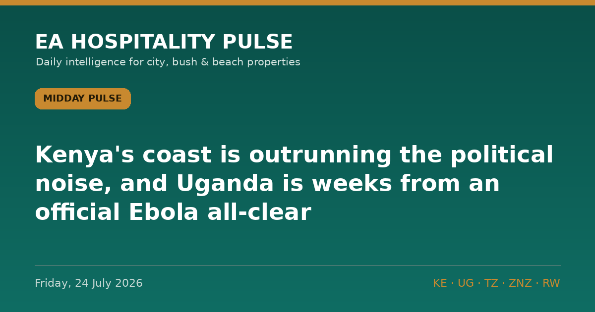 Midday Pulse — Friday, 24 July 2026