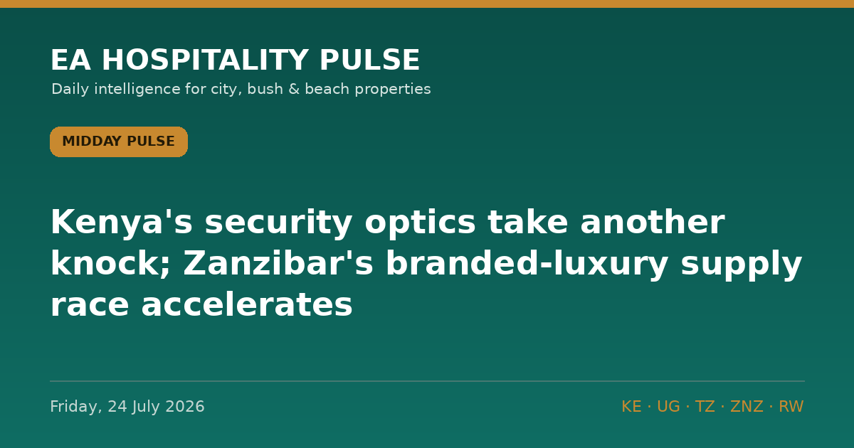 Midday Pulse — Friday, 24 July 2026