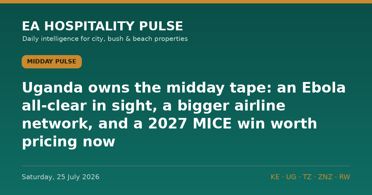 Midday Pulse — Saturday, 25 July 2026