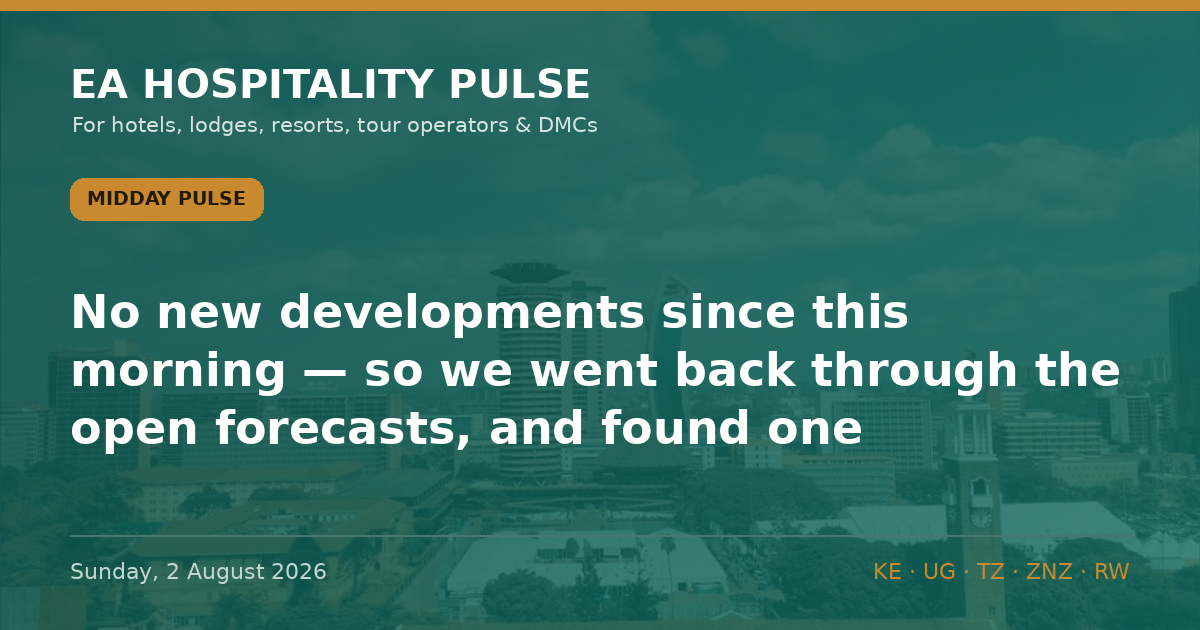 Midday Pulse — Sunday, 2 August 2026